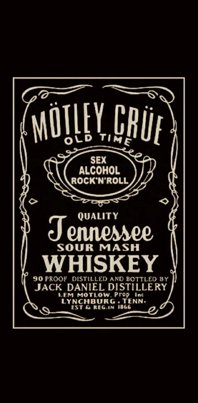 Motley Crue Whiskey