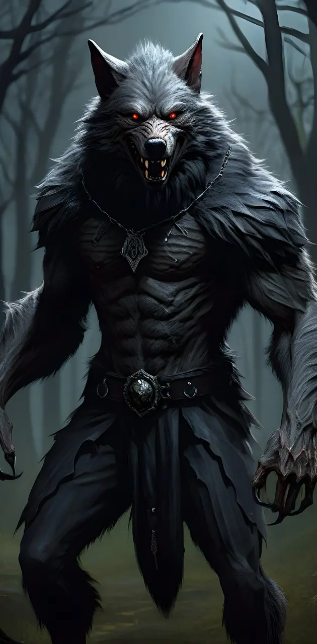 Gothic werewolf