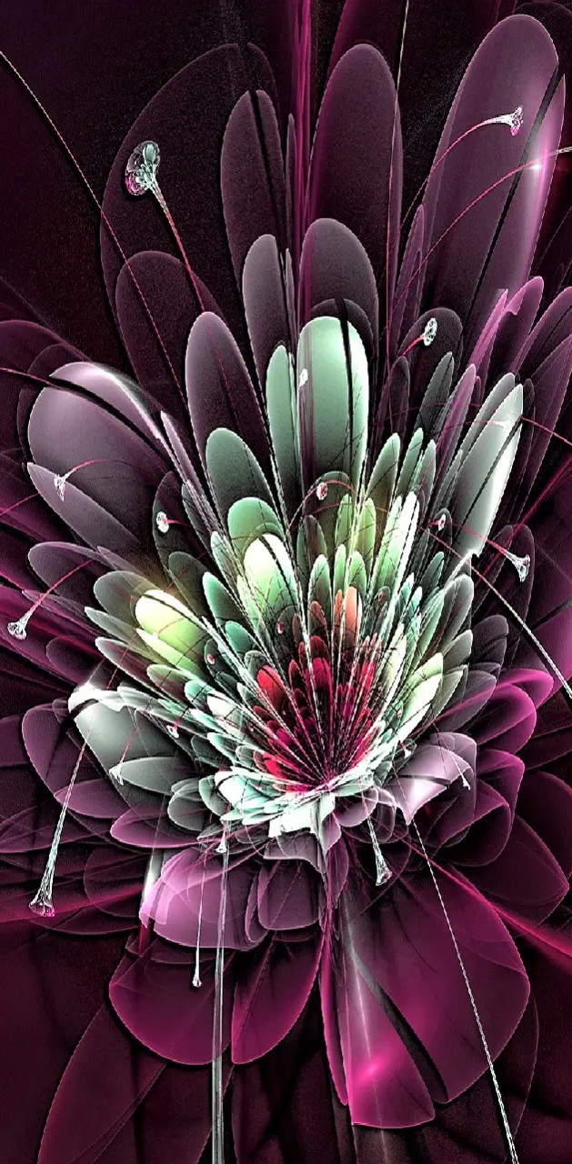 flower 3D----------