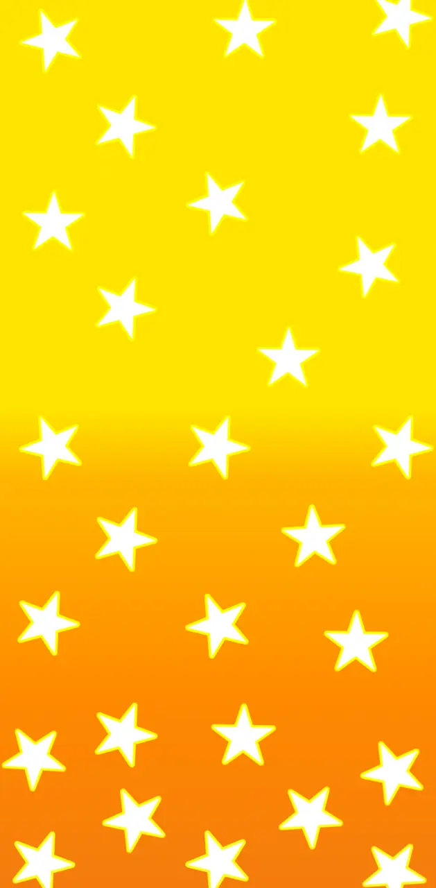 Stars Orange Yellow