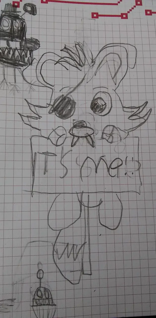 Cute foxy drawing