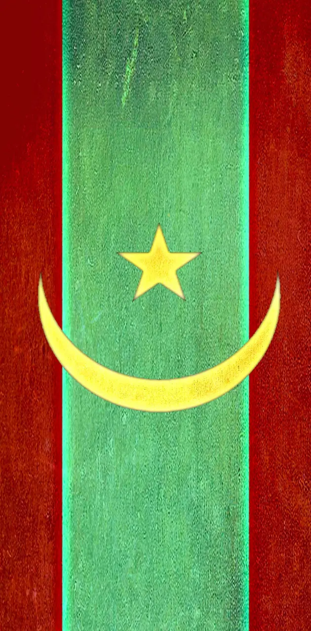 Mauritania Flag vert