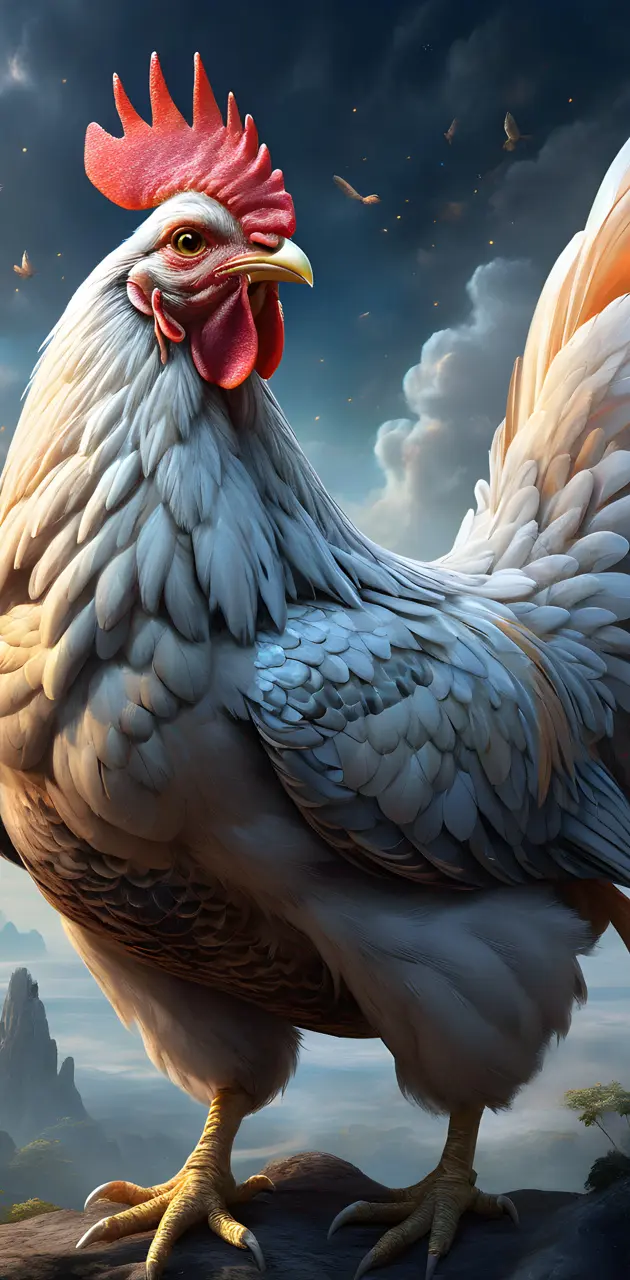 powerful chicken