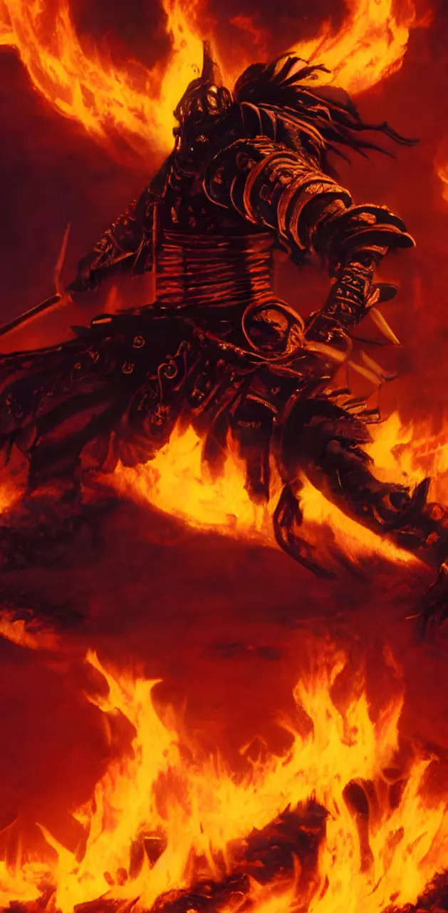Firestorm Samurai