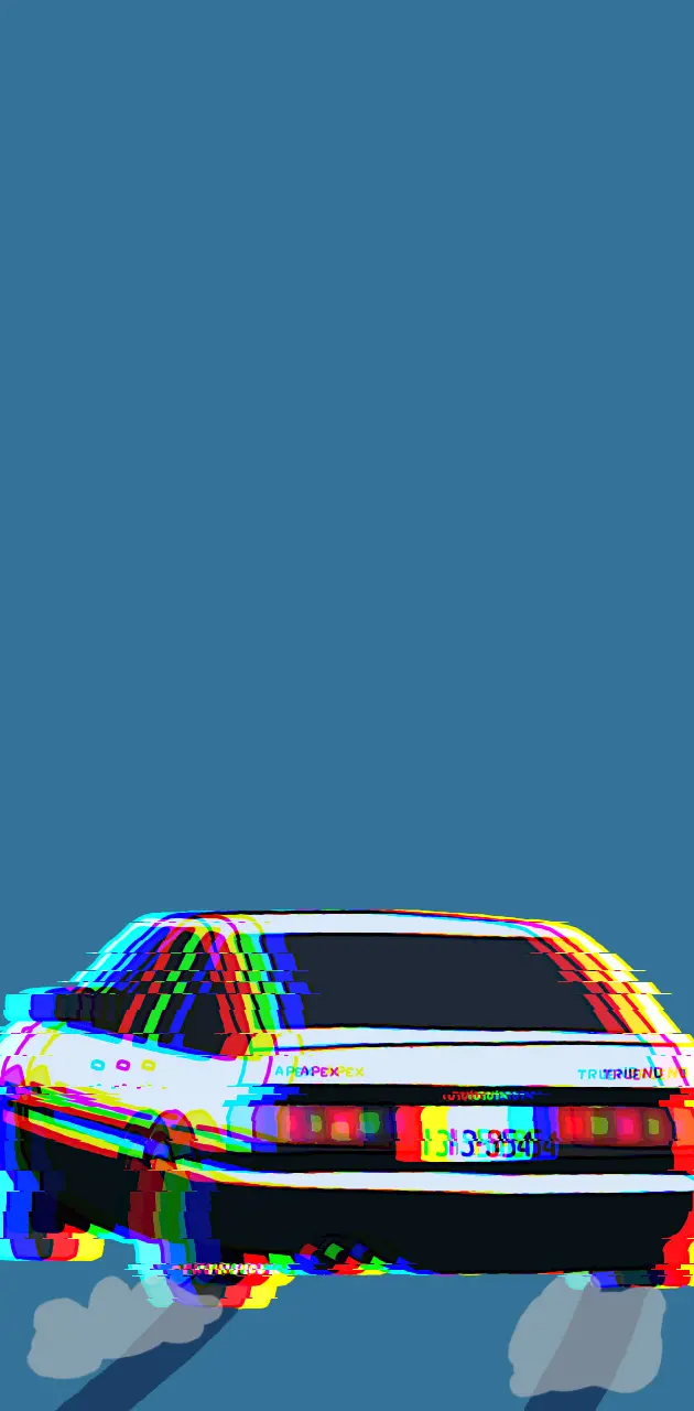 AE86 drifting (Glitch)