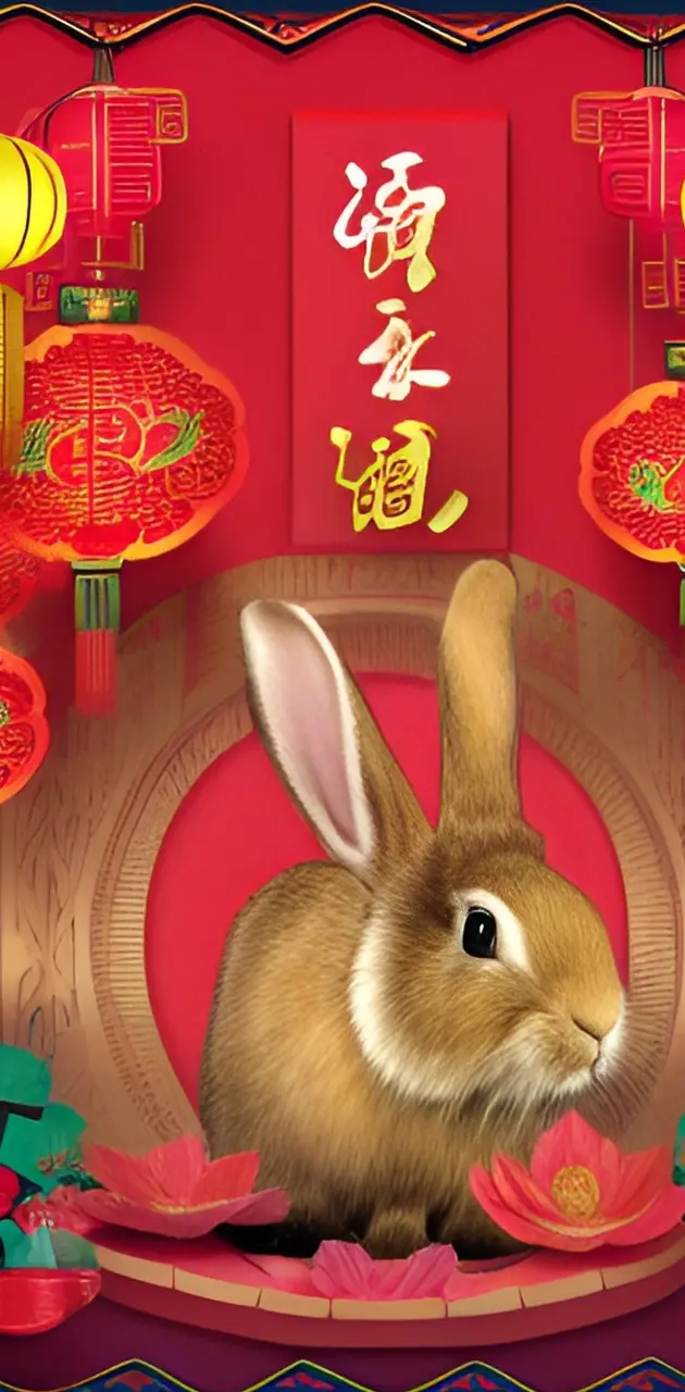 Lunar New Year Rabbit