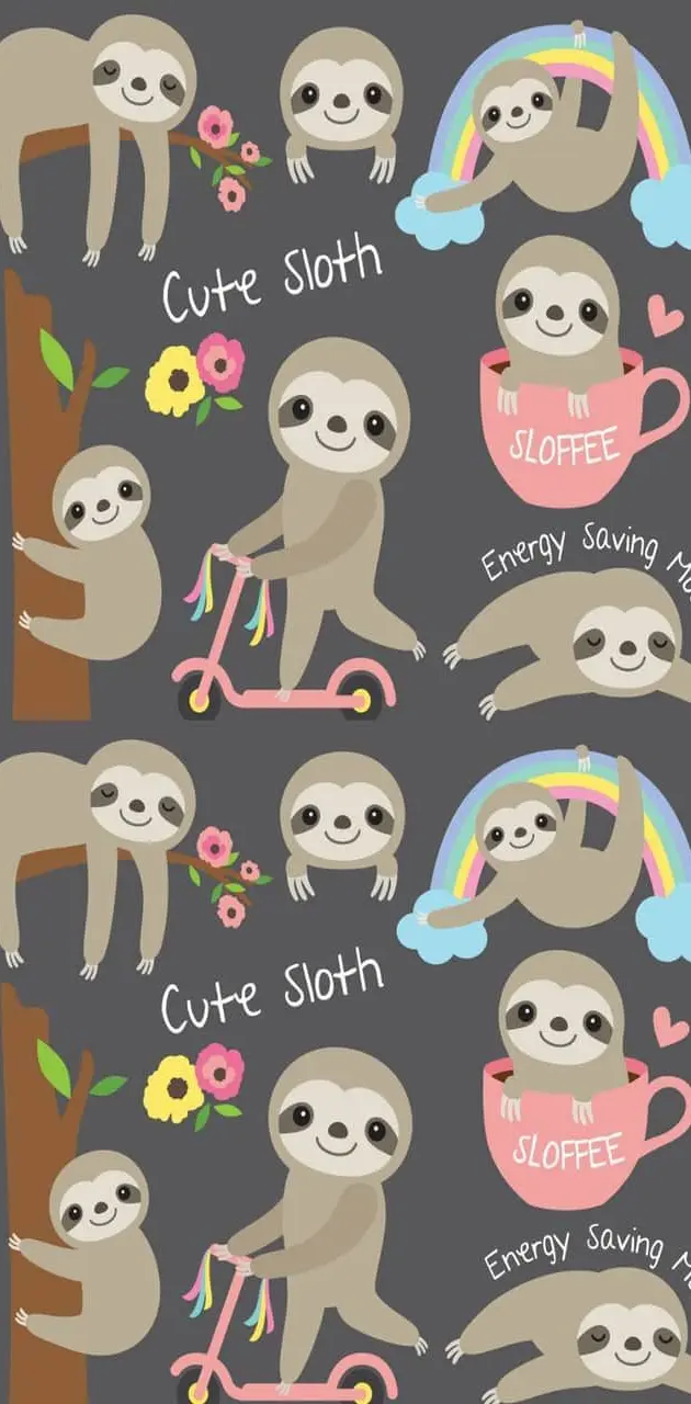 Cute sloths