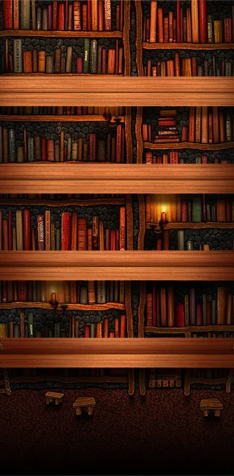 Library View Shelf