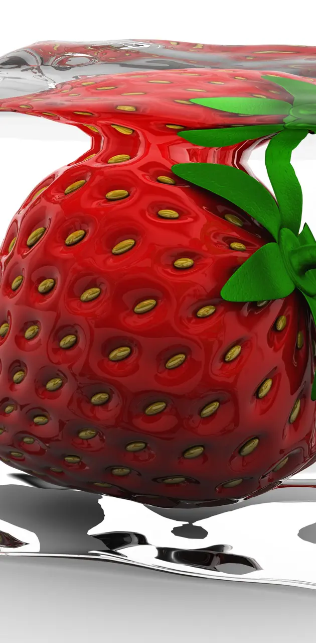 3D Strawberry