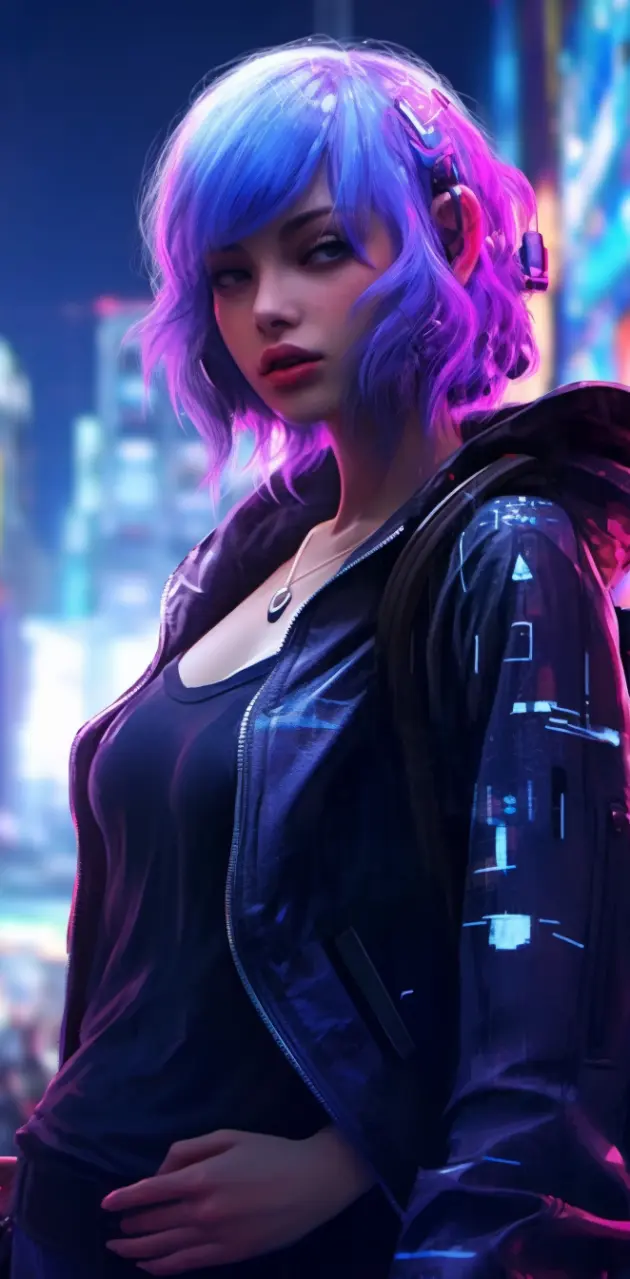 Cyberpunk Girl #29