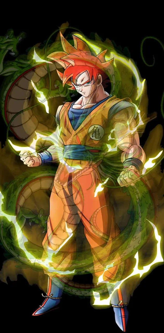 SSG Goku shenron