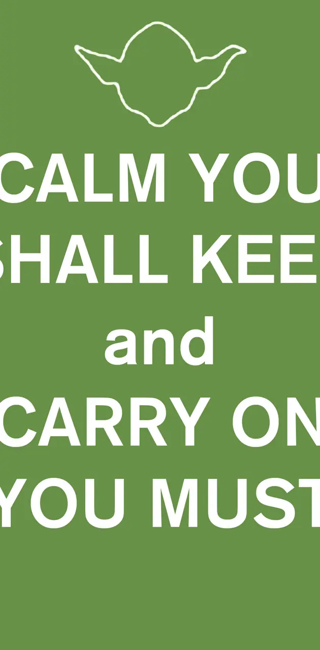 Yoda Keep Calm