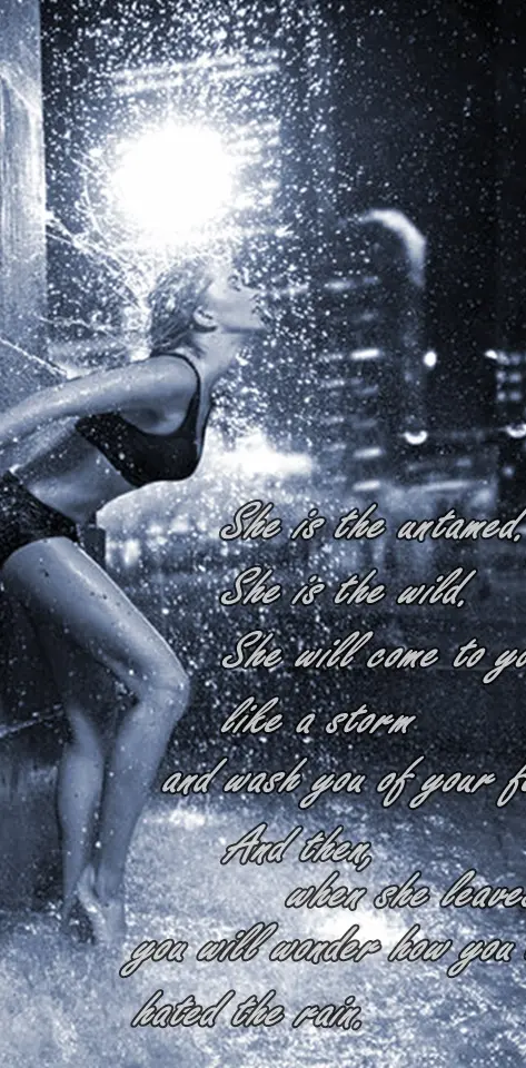 She is Rain