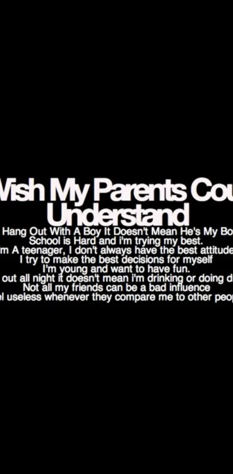 Wish Parents Could