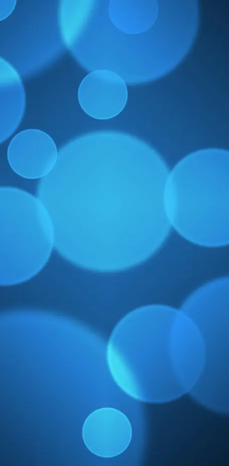 Blue Circle Bubbles