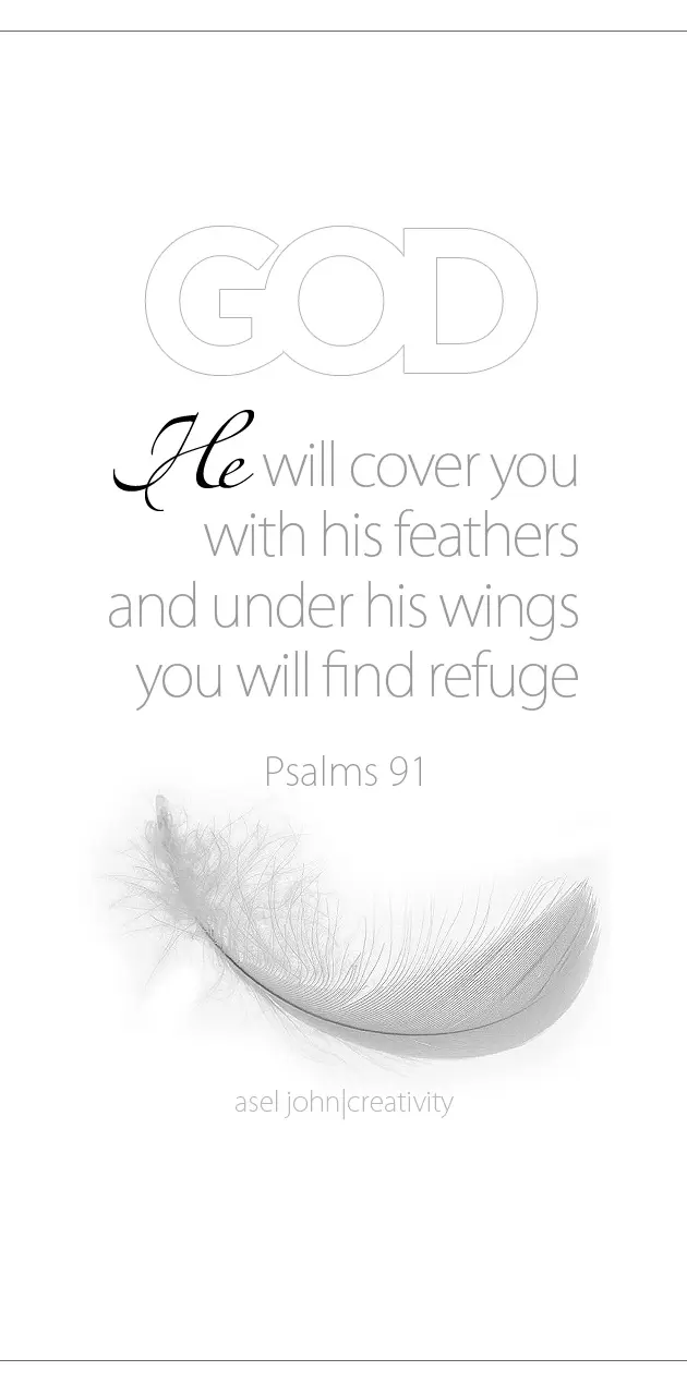 Psalms 91 4