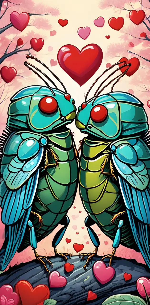 cicadas in love