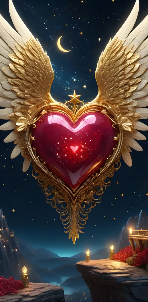 Red Winged Heart
