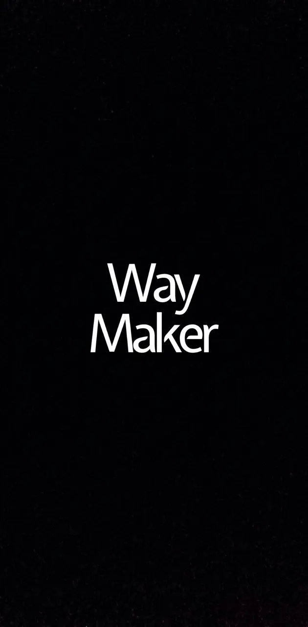 Way Maker nn