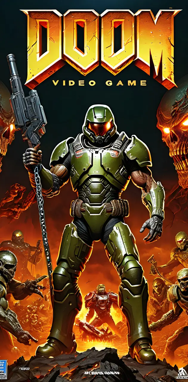 Doom Video Game Cover