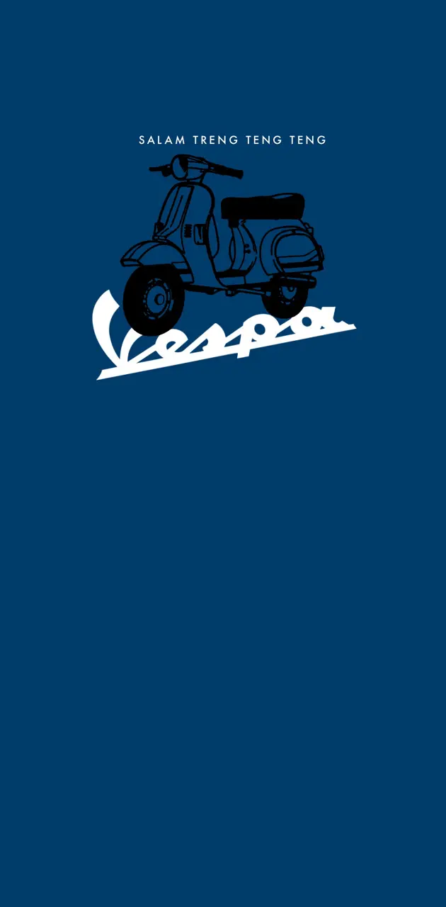 Vespa px blue