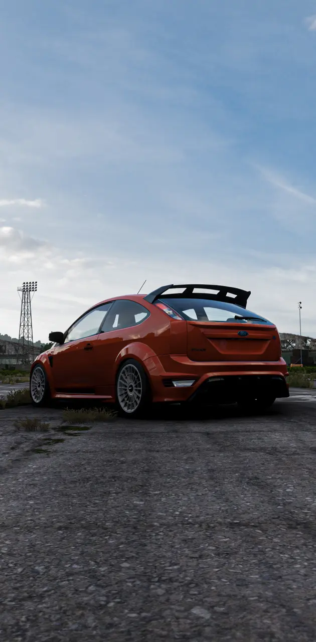 Ford focus rs back