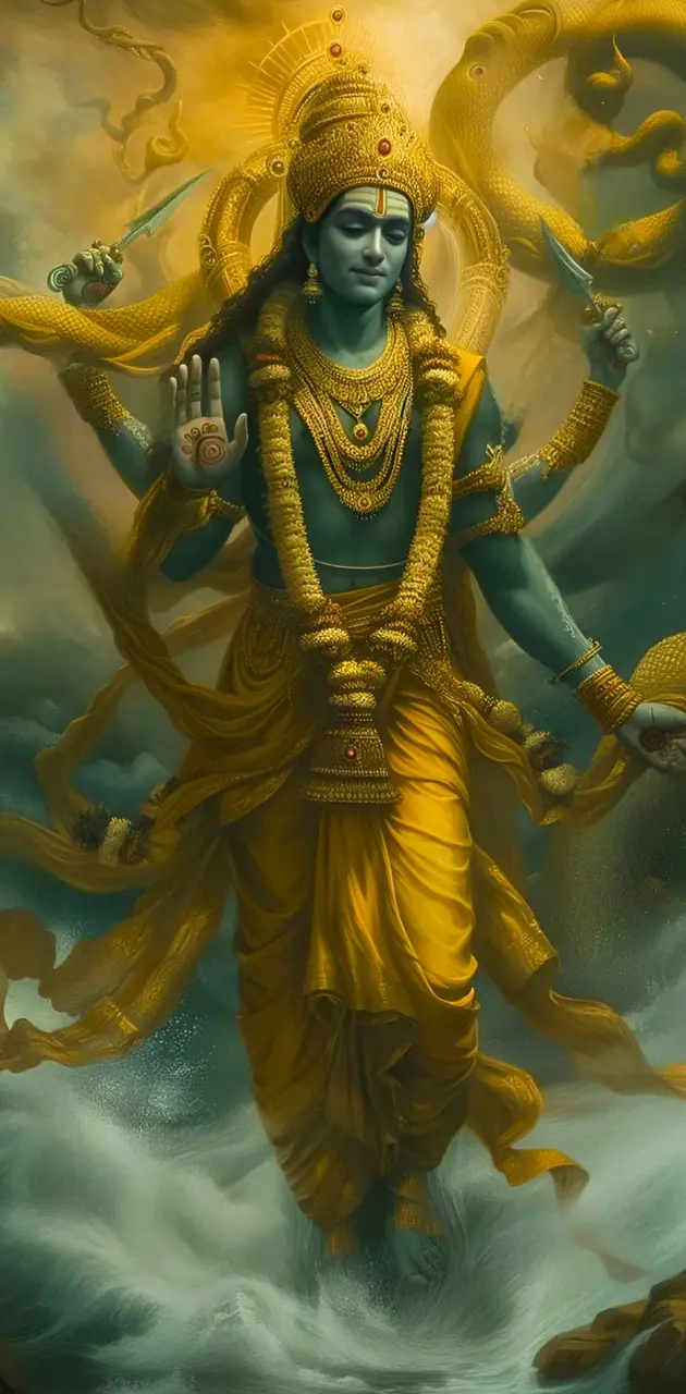 Krishna or Vishnu