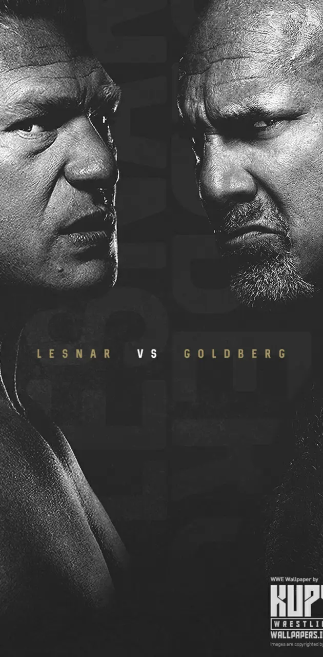 Lesnar vs Goldberg