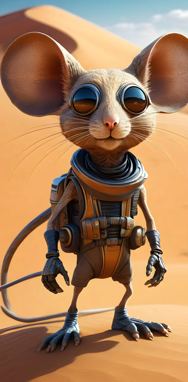 Desert Hopping Mouse