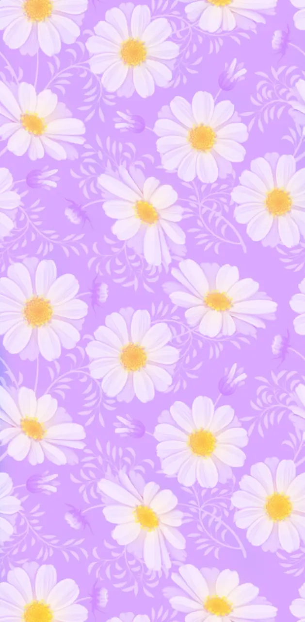 Purple daisies wallpaper by LastResortUpgrade - Download on ZEDGE™ | 5103