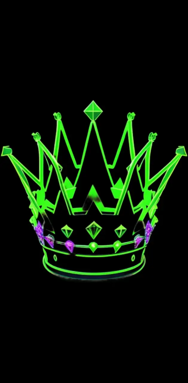 Neon Green Crown