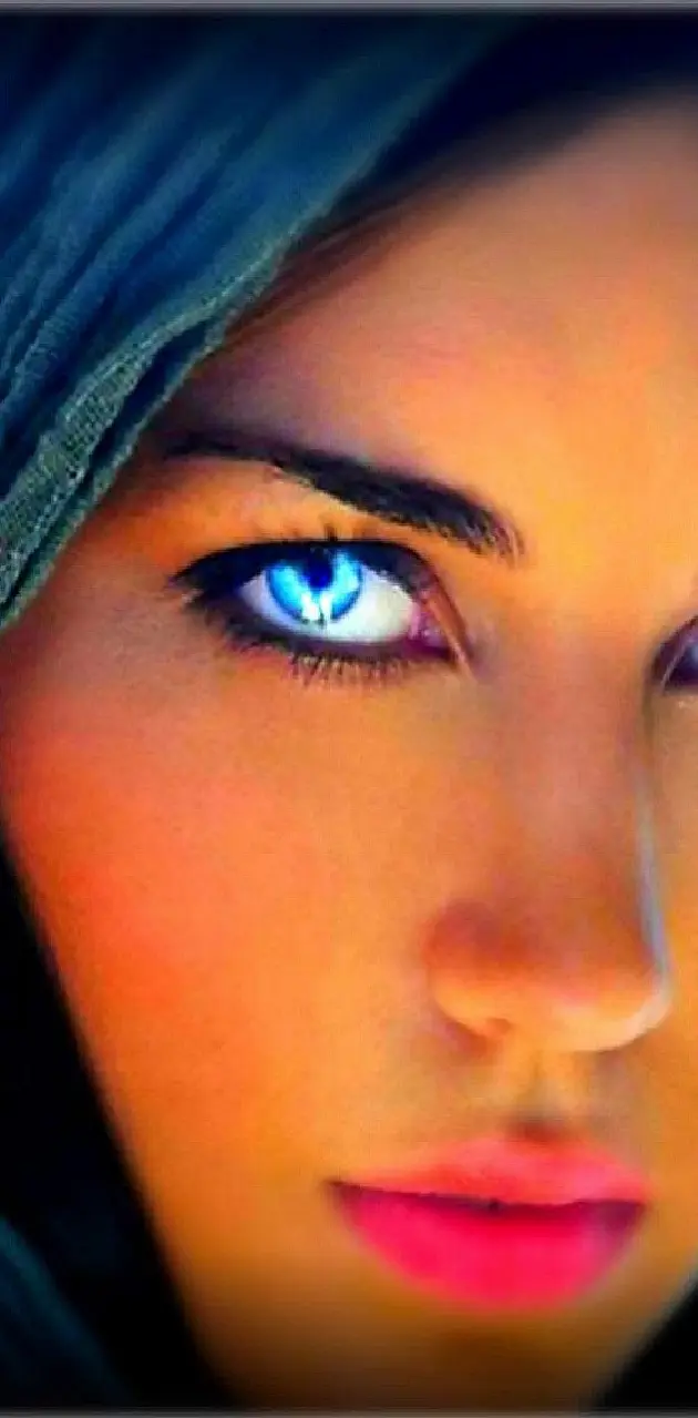 beautiful blue eyes