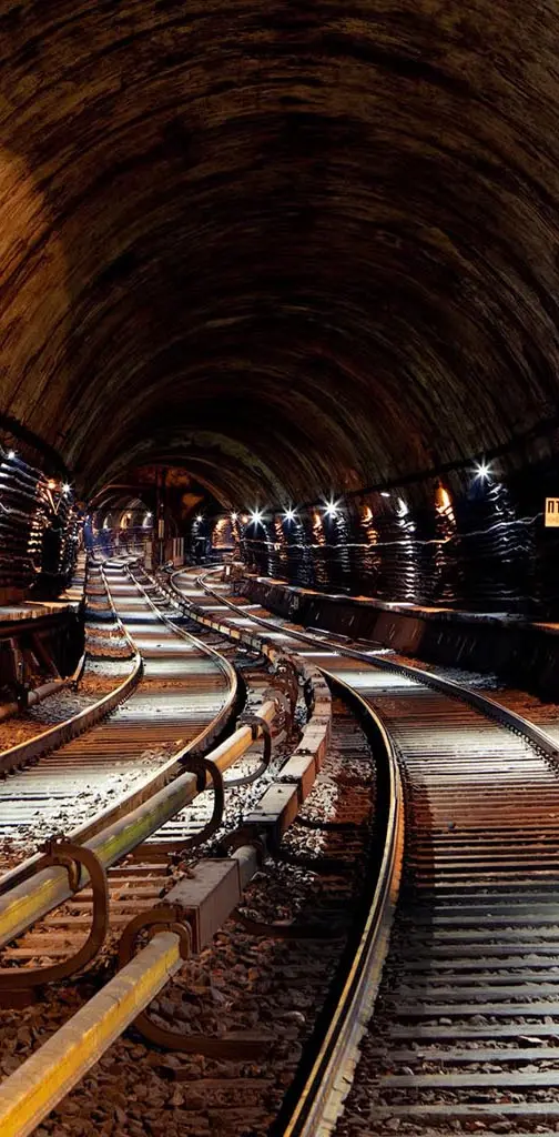 Underground rail