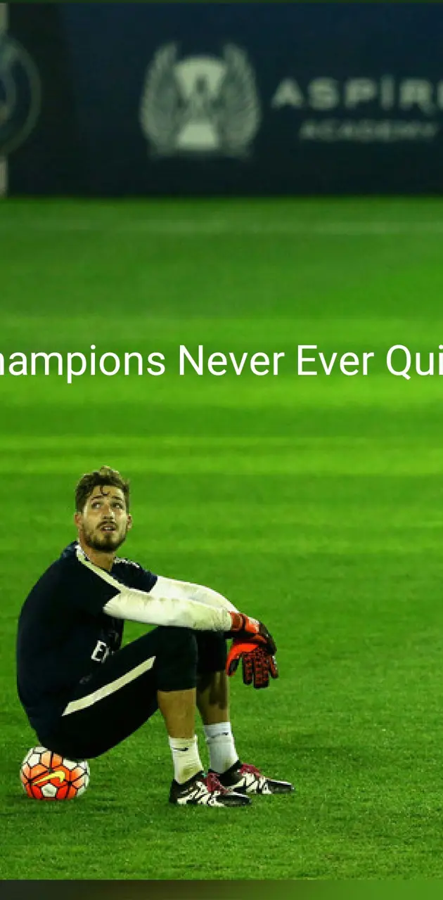 never give up wallpaper soccer
