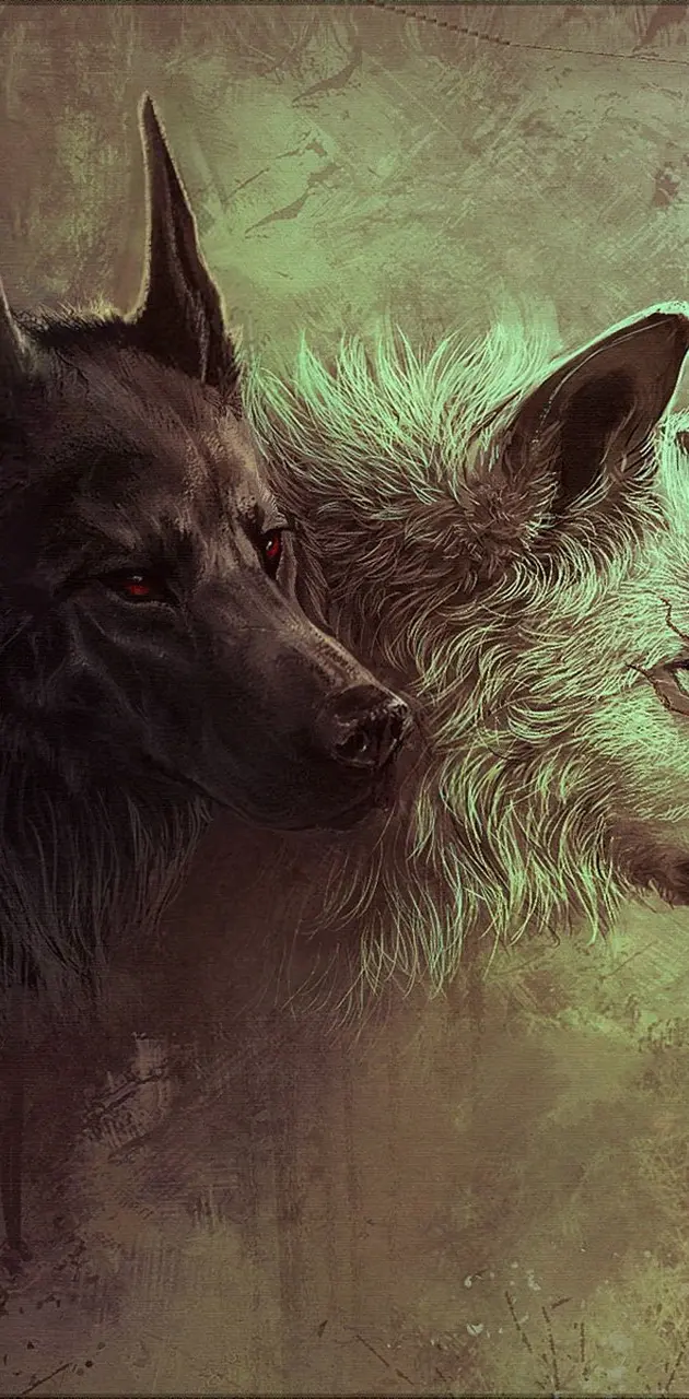 Drawn Wolves