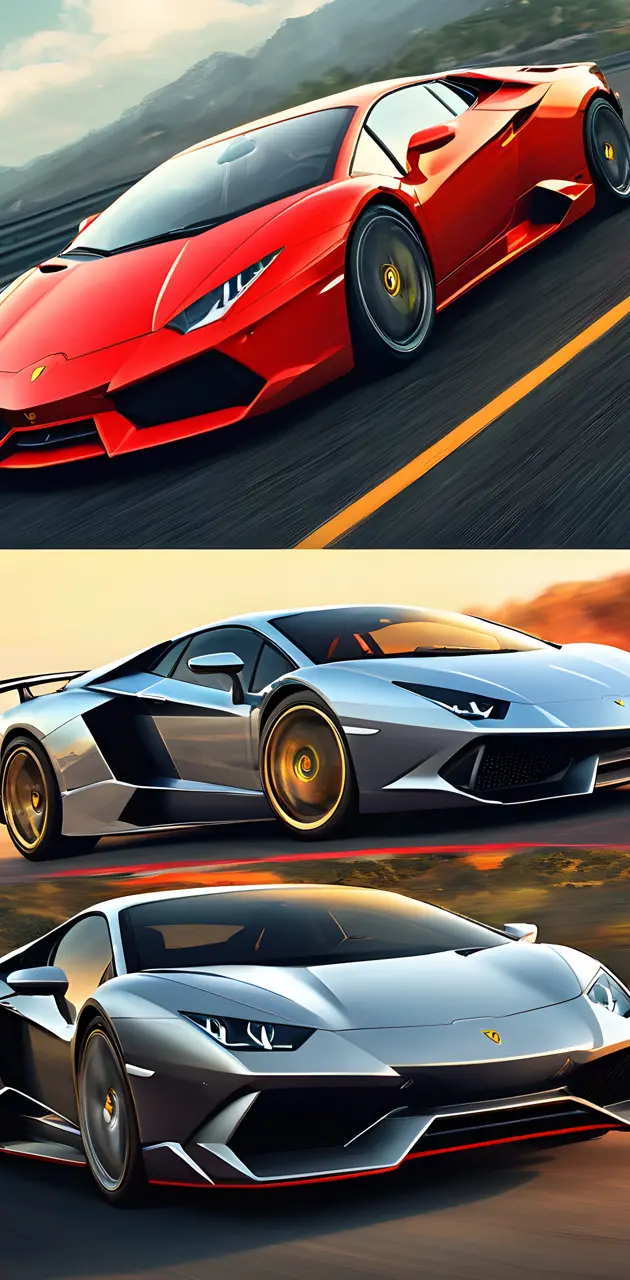 cool sports car on Lamborghini