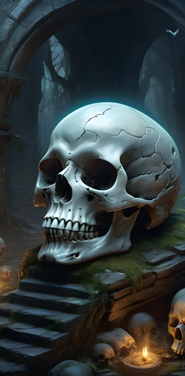 Just a skull