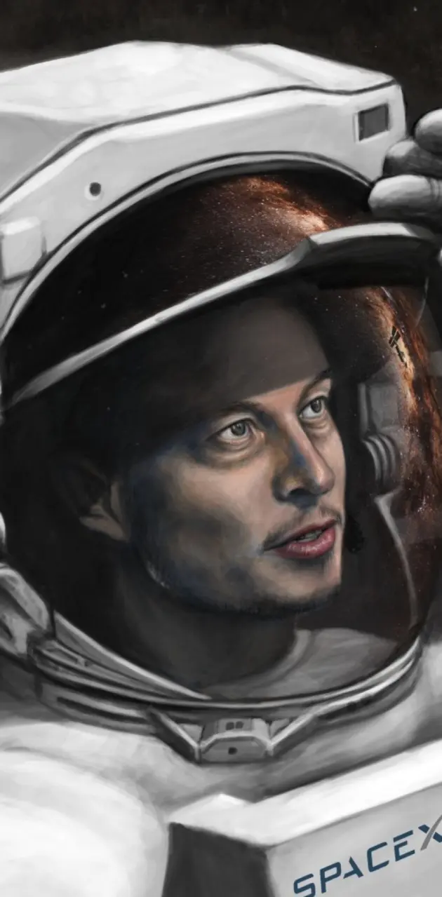 Elon musk in space
