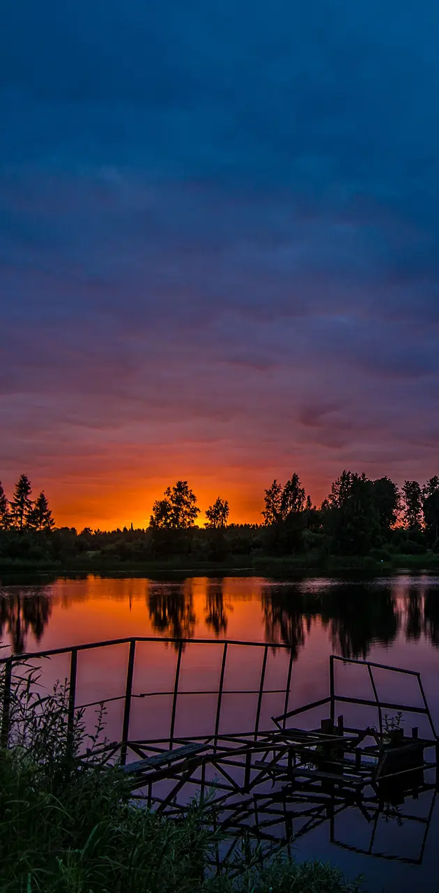Sunset Latvia