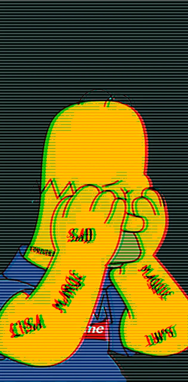 Sad Homer Simpson