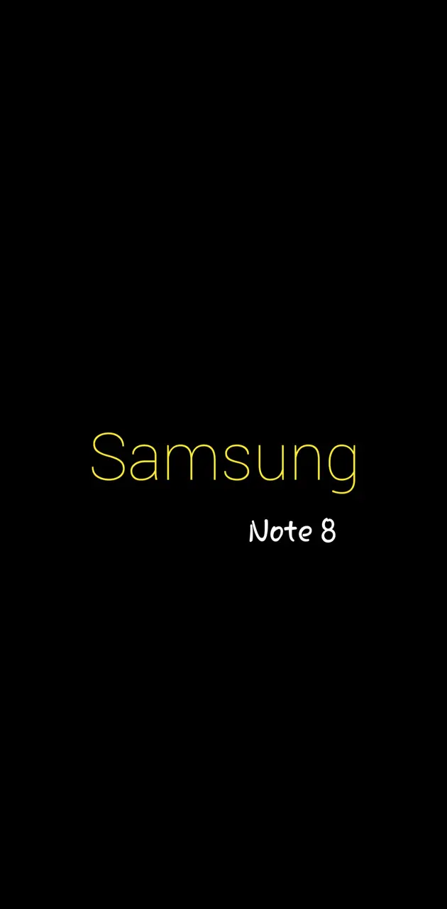 Samsung note 8 Yell