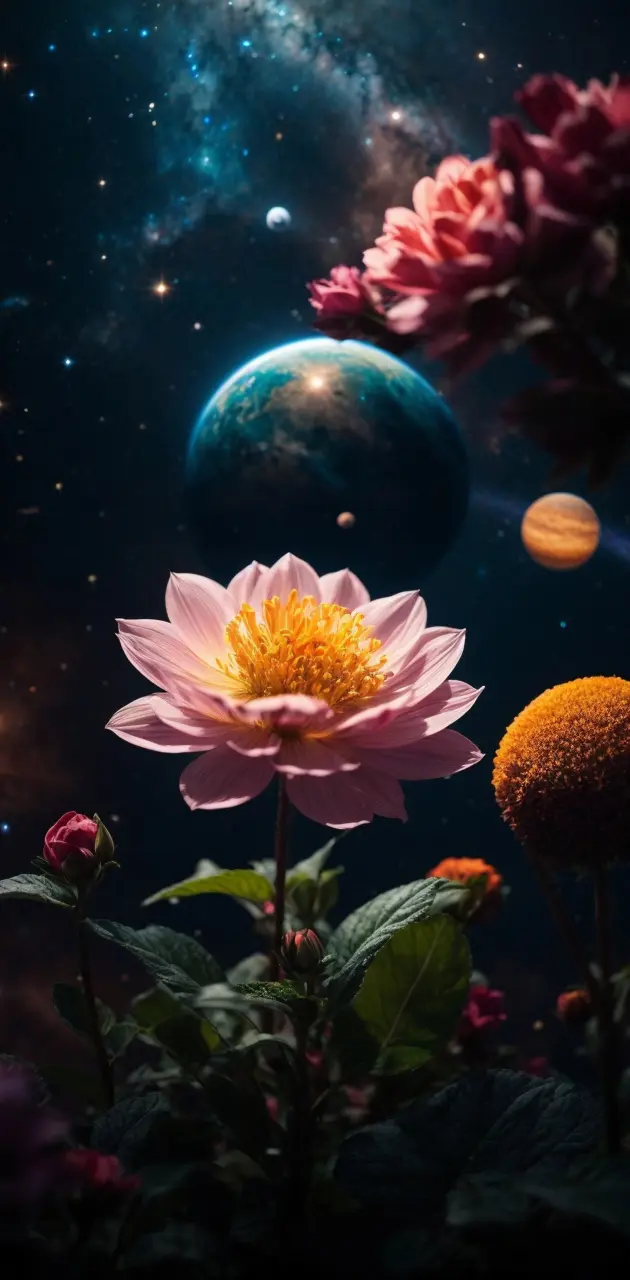 space flower