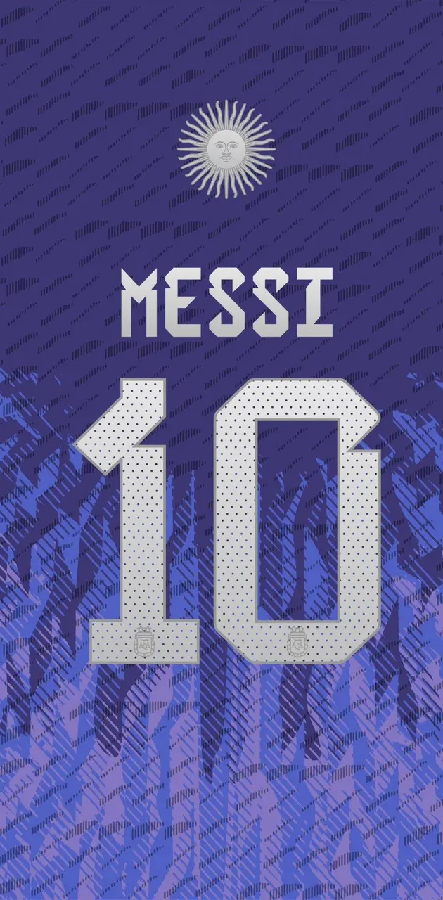 Camiseta Arg Vis Messi