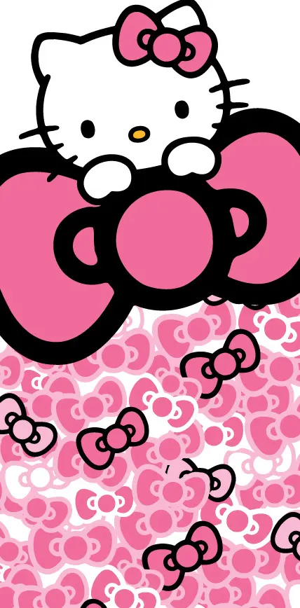 hello kitty bow backgrounds