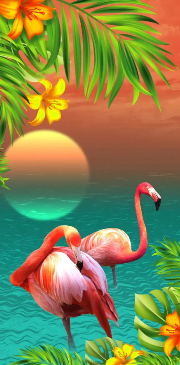 Hawaiian Sun Flamingo 