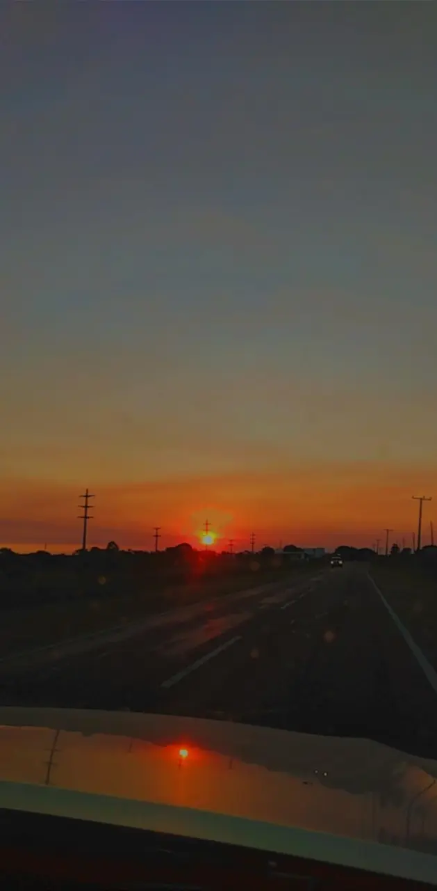 Sunset in the Route