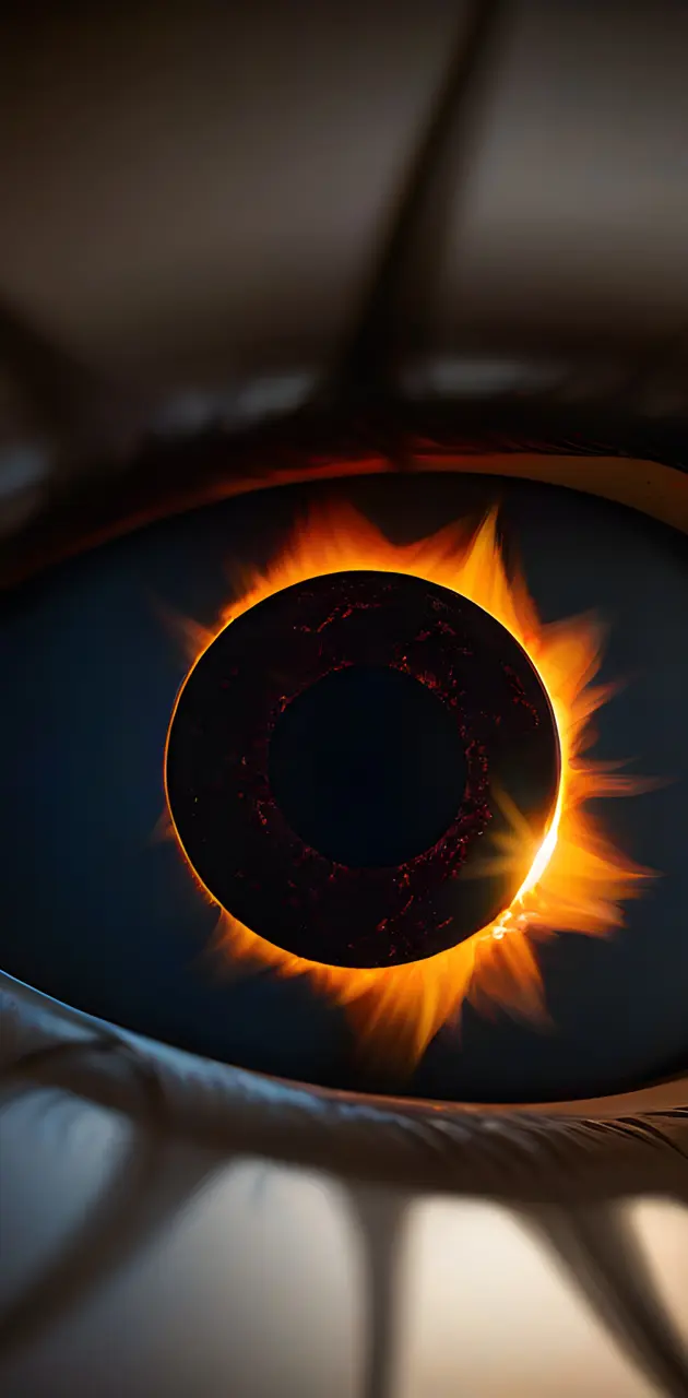 solor eclipse 
eye
awesome