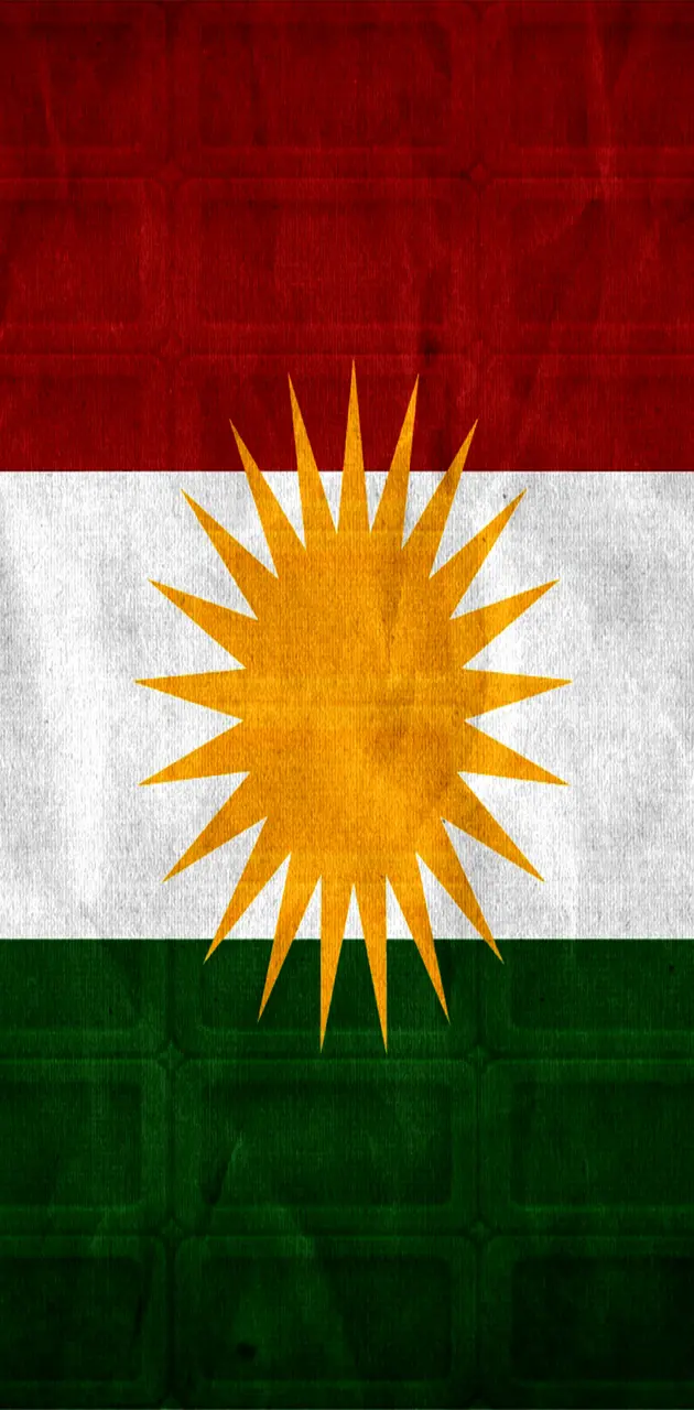 Kurdistan Flag Wall