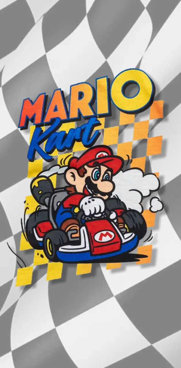 Mario Kart Cartoon 