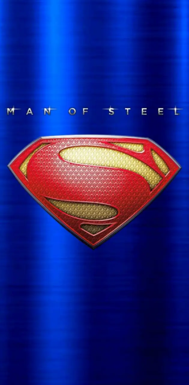 man of steel logo wallpaper for iphone